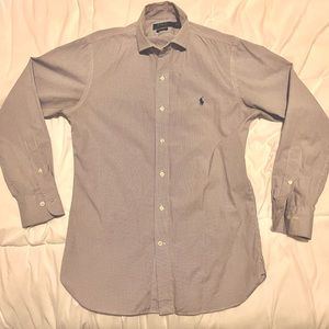 Polo Ralph Lauren Slim Fit Easy Care Shirt sz 15 32/33